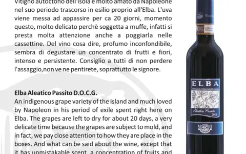 Aleatico Passito Elba DOCG: Tesoro Nascosto, Guida Completa