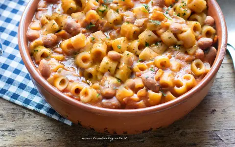Pasta e Fagioli Bimby: la ricetta facile, veloce e super cremosa