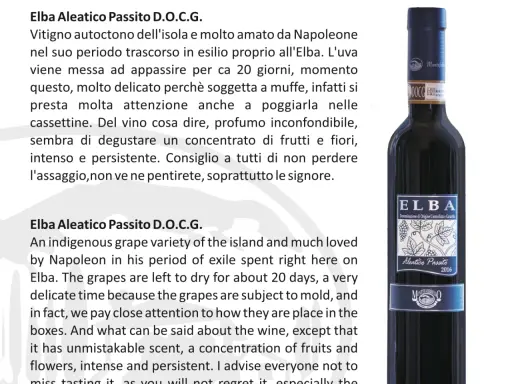 Aleatico Passito Elba DOCG: Tesoro Nascosto, Guida Completa