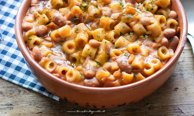 Pasta e Fagioli Bimby: la ricetta facile, veloce e super cremosa