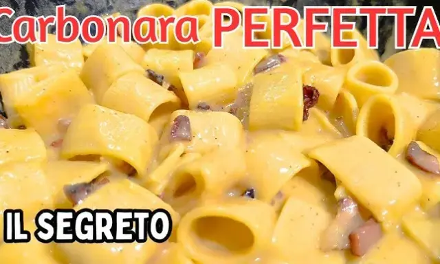 Carbonara perfetta: ricetta autentica, trucchi e segreti