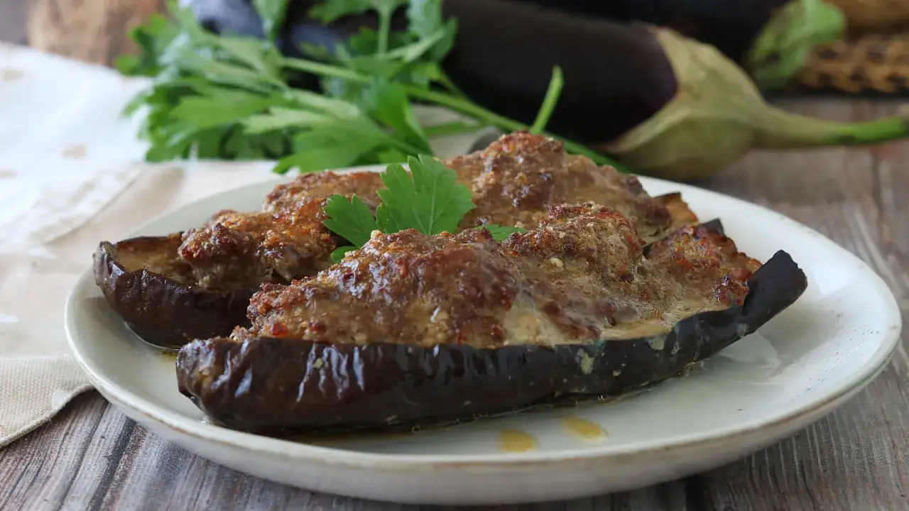 secondi di carne con melanzane
