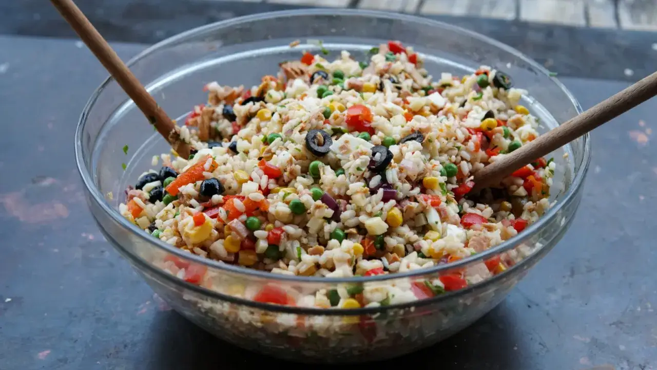 insalata di riso classica ingredienti