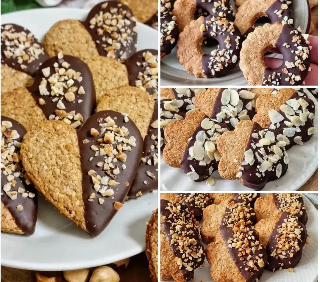 Biscotti da dessert varianti cioccolato frutta secca