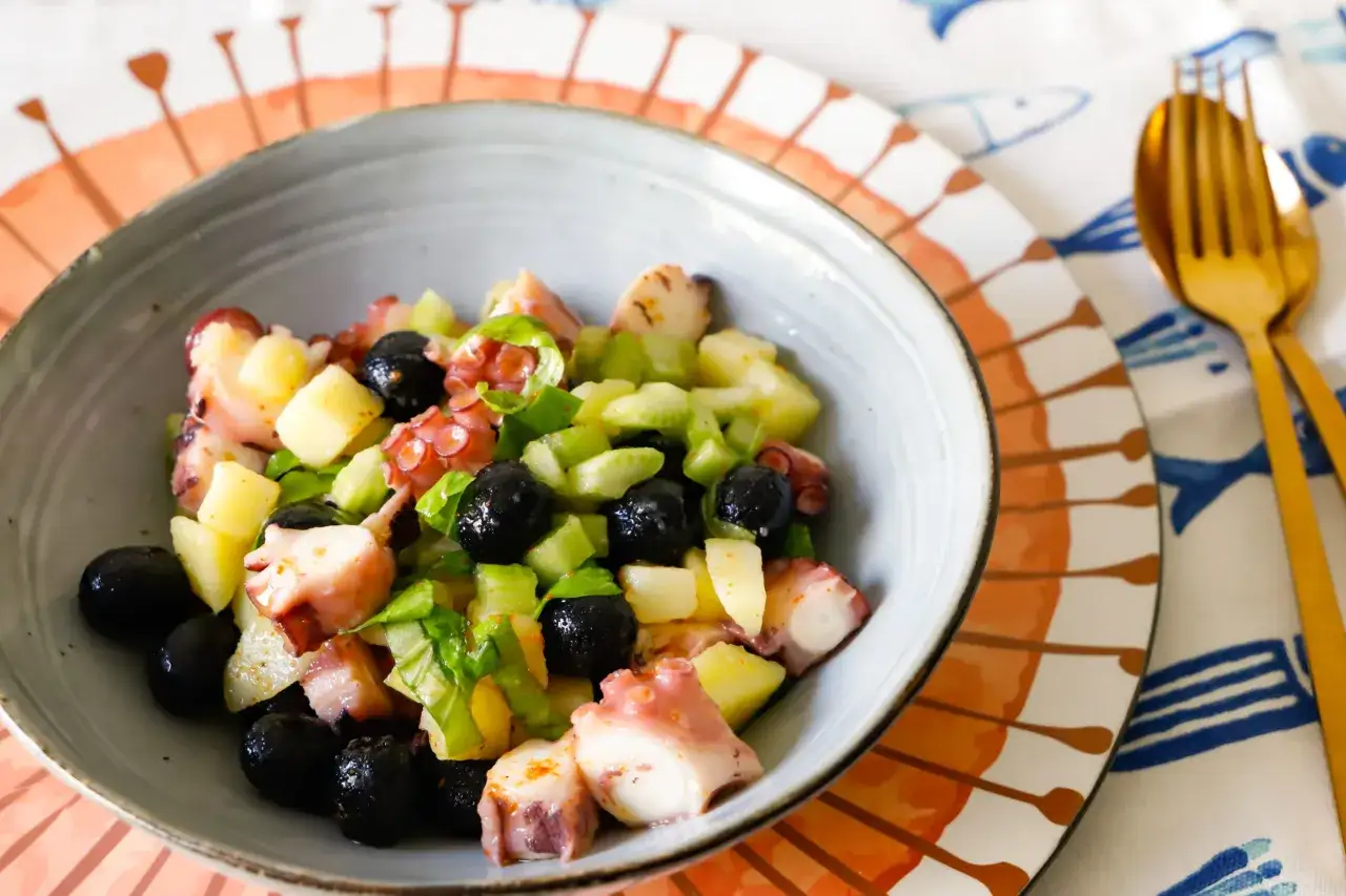 Insalata di polpo e patate varianti