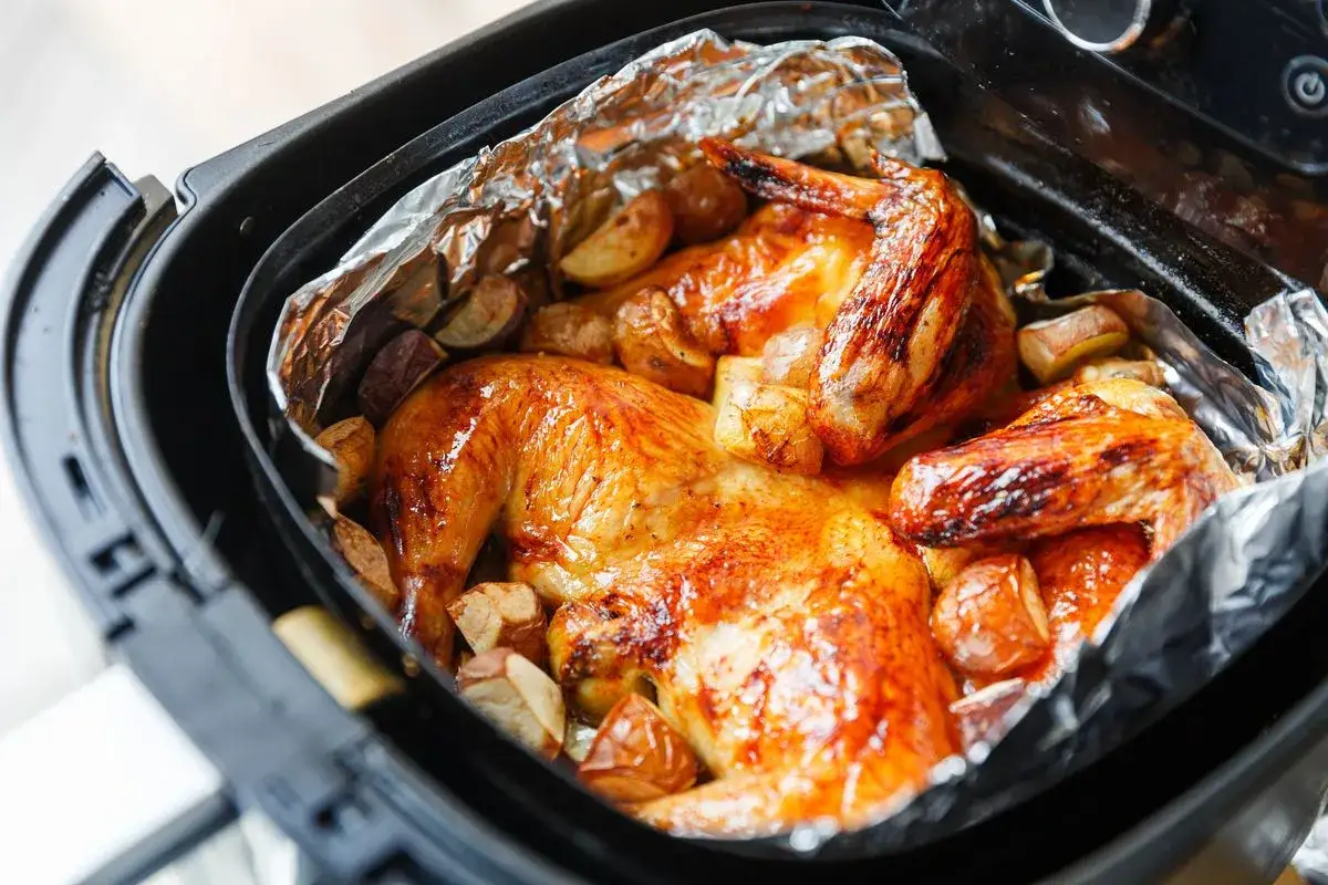 friggitrice ad aria pollo croccante